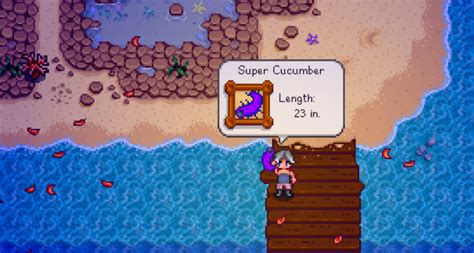 stardew valley super cucumber