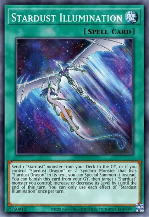 stardust dragon related cards