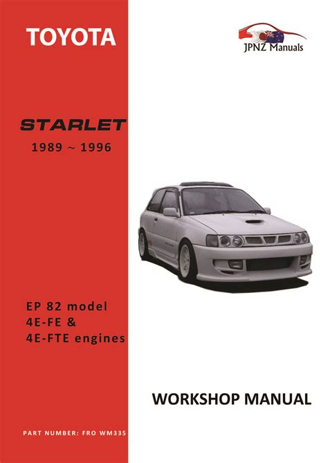 starlet workshop manual pdf PDF