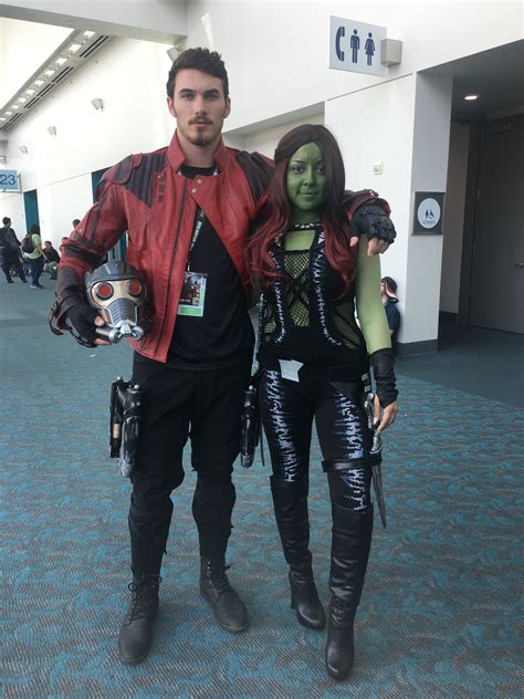 starlord and gamora costume