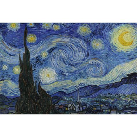 starry night poster