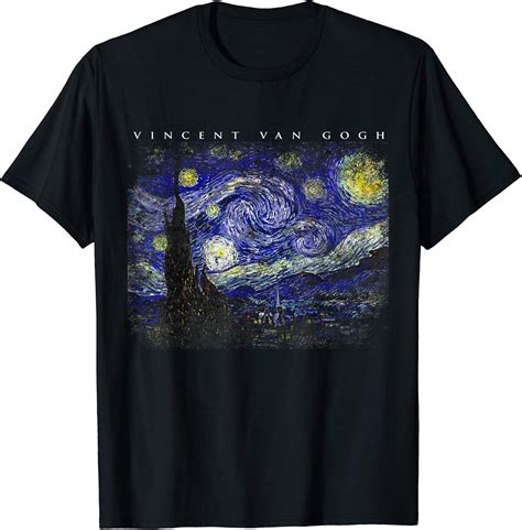 starry night t shirt