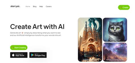 starryai - ai art generator