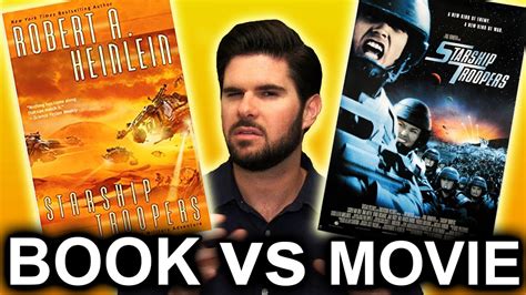 starship troopers book vs movie