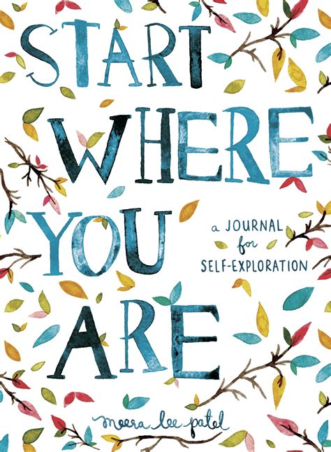 start where you are a journal for selfexploration Reader