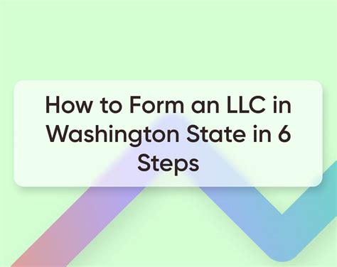 starting an llc in washington state