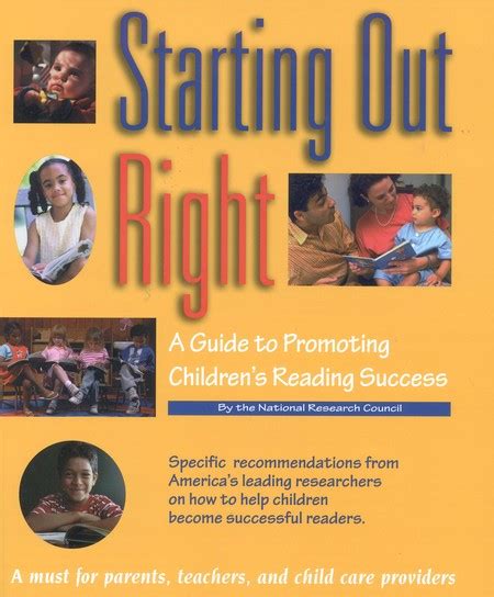 starting out right a guide to promoting childrens reading success Doc