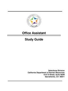 state exams california office assistant study guide pdf Doc