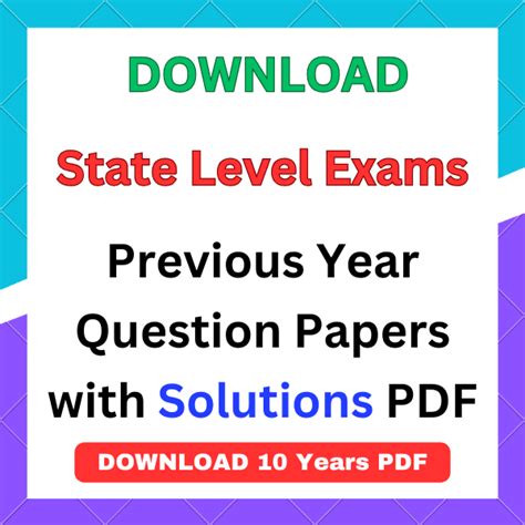 state exams commision exam papers PDF