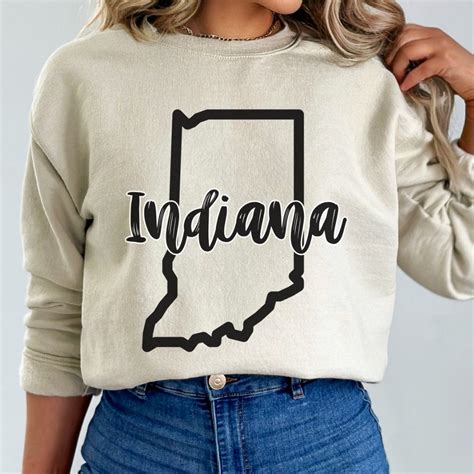 state of indiana shirts