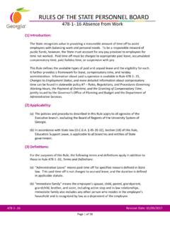 state personnel board rules PDF