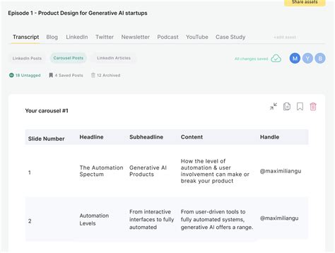 statement ai generator