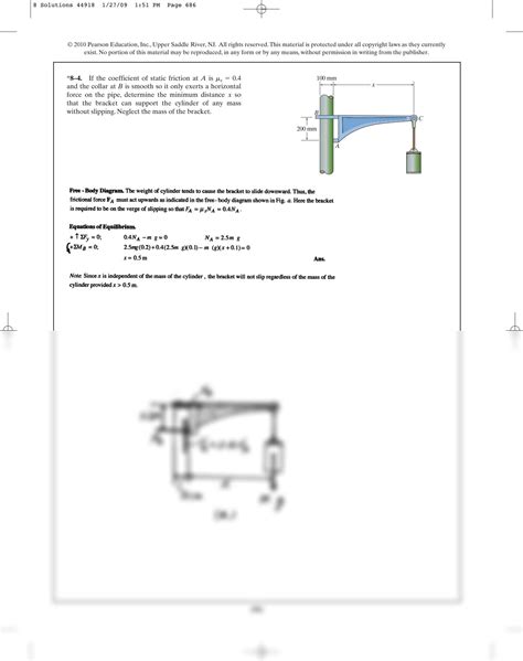 statics dynamics hibbeler 12th edition solutions chapter 8 PDF