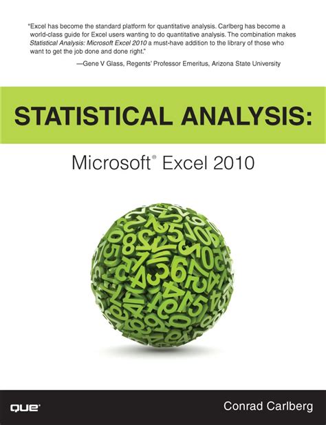 statistical analysis microsoft excel 2010 Doc
