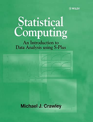 statistical computing an introduction to data analysis using s plus PDF