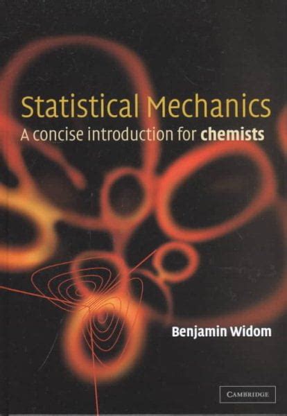 statistical mechanics a concise introduction for chemists Epub