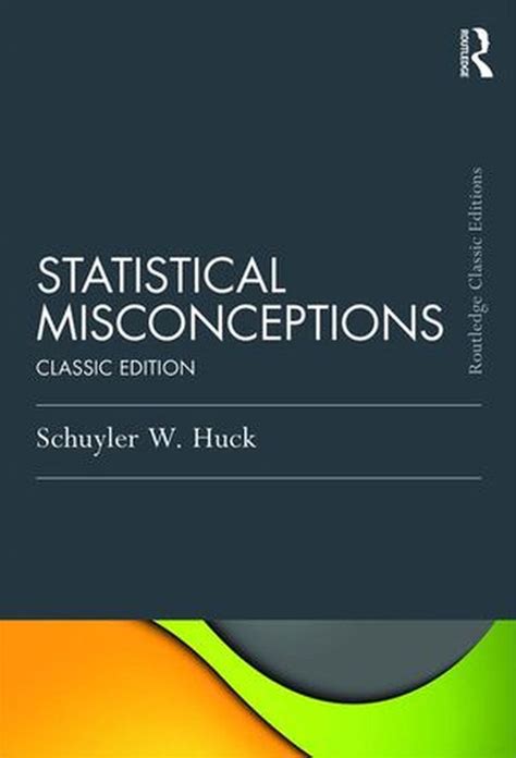 statistical misconceptions psychology routledge editions Reader
