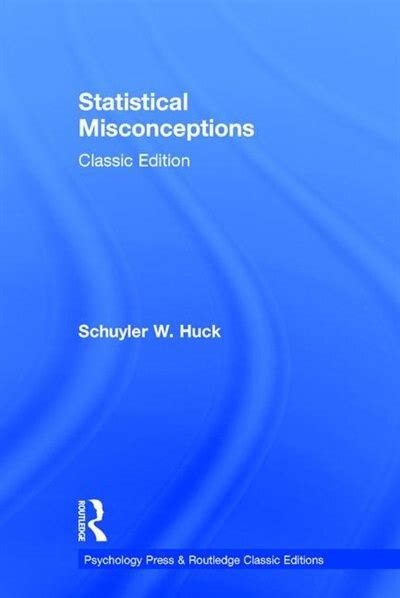 statistical misconceptions psychology routledge editions Reader