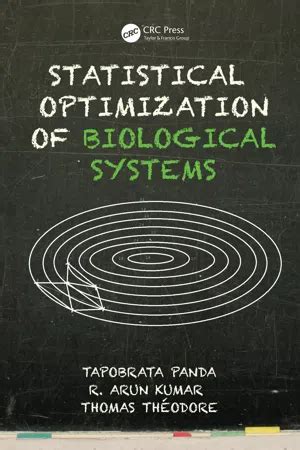 statistical optimization biological systems tapobrata Epub