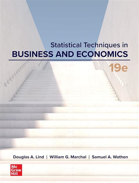 statistical techniques in business and economics hardcover Ebook Kindle Editon