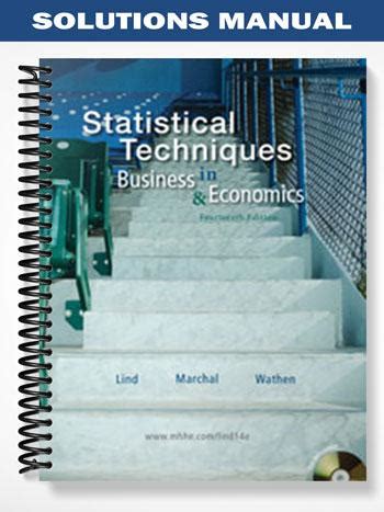 statistical techniques lind 14th edition solution Reader