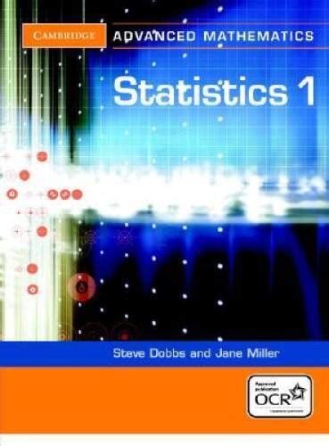 statistics 1 advanced level mathematics PDF