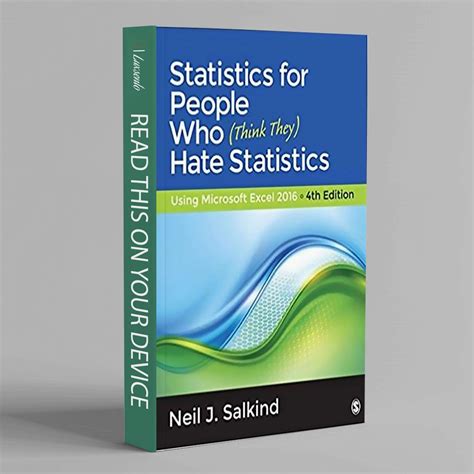 statistics for people who think they hate statistics 4th Reader