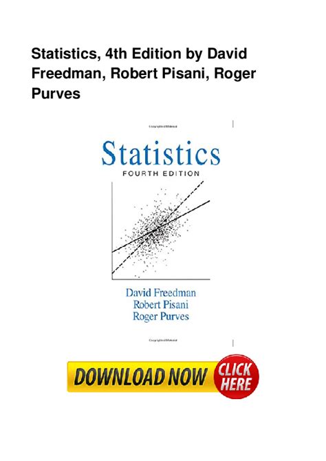 statistics freedman pisani purves pdf Epub