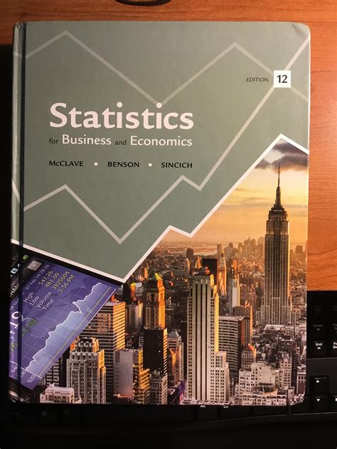 statistics mcclave 12th edition PDF