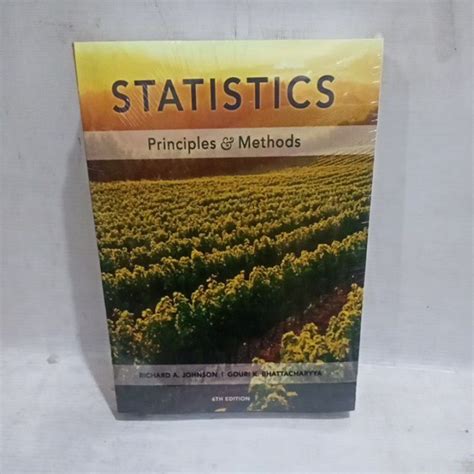 statistics principles methods 6th edition PDF