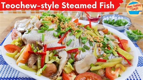 steam fish teochew style