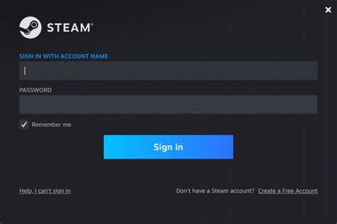 steam log in