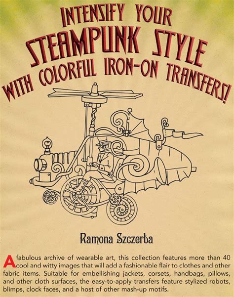 steampunk iron on transfer patterns dover iron on transfer patterns Doc