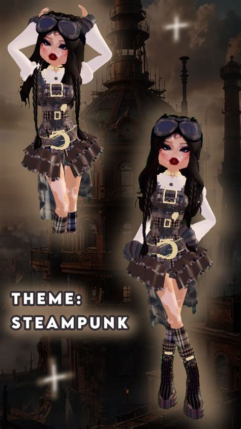 steampunk outfits dress to impress