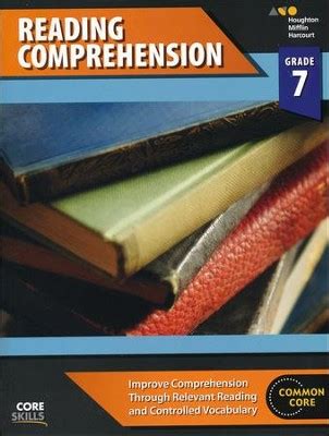 steck vaughn core skills reading comprehension workbook grade 7 Reader