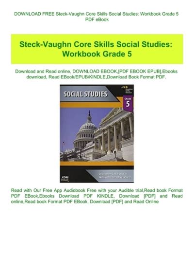 steck vaughn core skills social studies workbook grade 5 Doc