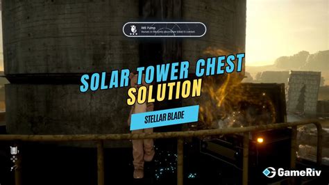 stellar blade great desert solar tower