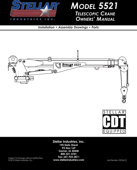 stellar industries user manual PDF