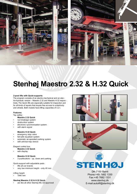 stenhoj lift manual 931431 Epub