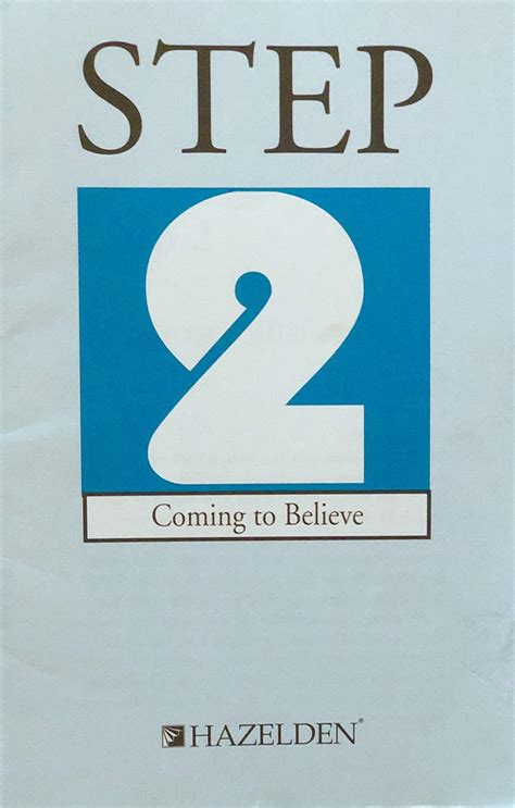 step 2 aa coming to believe hazelden classic step pamphlets PDF