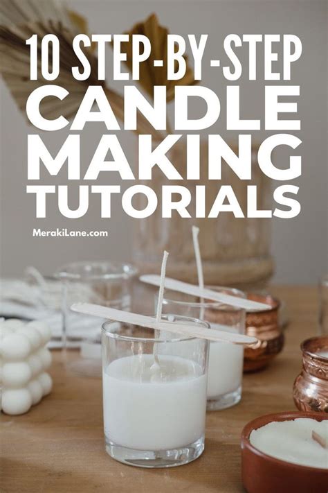 step by step candle making step by step crafts Reader