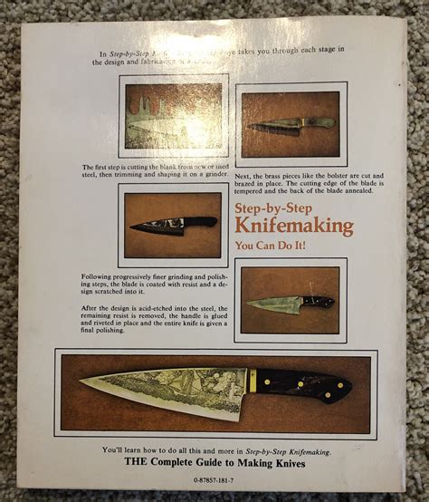 step by step knifemaking you can do it Kindle Editon