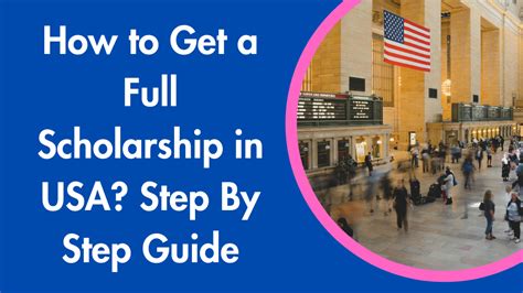 step by step scholarship
