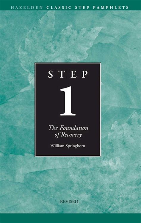 step one aa the foundation of recovery Ebook Epub