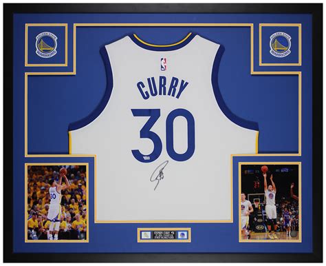 steph curry autographed jersey