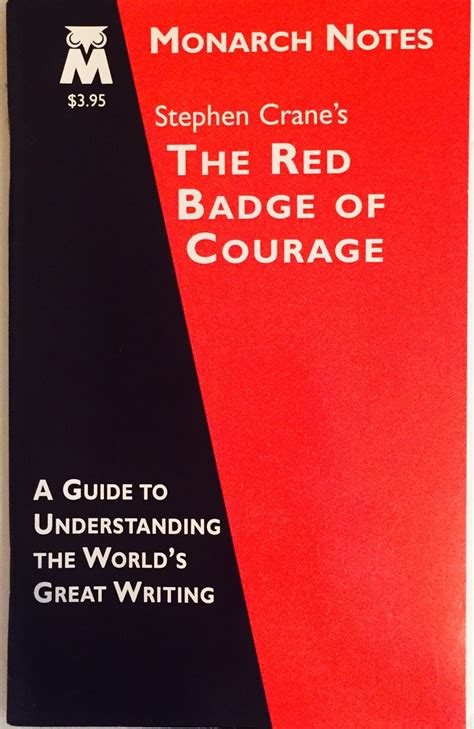 stephen cranes red badge of courage monarch notes Kindle Editon