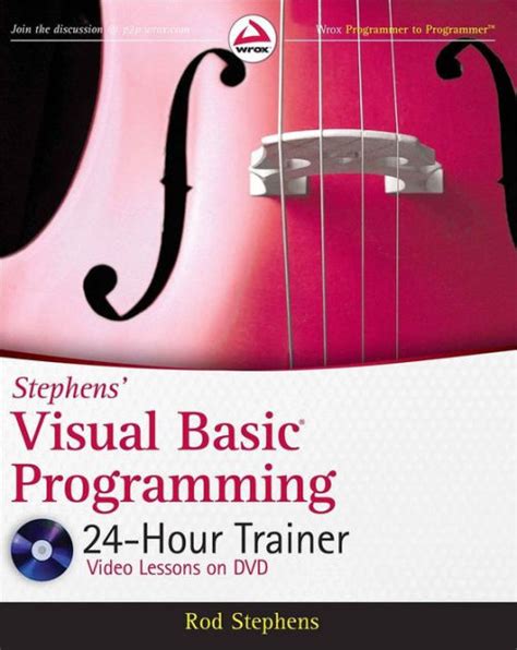 stephens visual basic programming 24 hour trainer Reader