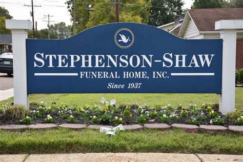 stephenson shaw funeral home