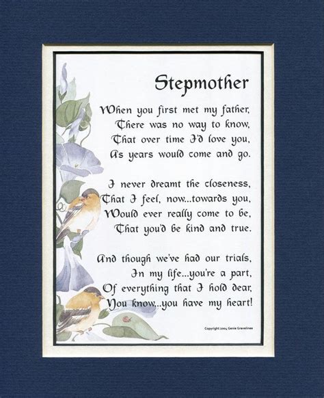 stepmother to stepdaughter poems on wedding day Epub