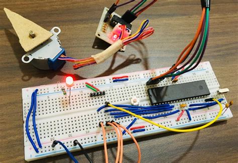 stepper motor interface with atmega16 PDF